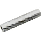 Threaded tube L.5cm M10x1, in galvanized iron