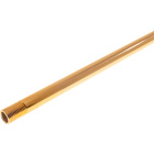 Rigid tube with threaded ends L.20cm M10x1, in golden iron (S1G200*15X15 DO)