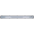 Waterproof Lamp CORAL II IP65 2x54W G5 T5 L.121,5xW.11,6xH.7,4cm Grey