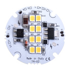 Mains voltage LEDs module with aluminum body 230VAC 5W 380lm 3000K D.3,3cm