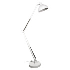 Lámpara de Pie ANTIGONA XL articulado 1xE27 Al.Reg.xD.30cm Blanco