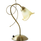 Table Lamp MARSELLA 1xE14 L.15xW.27xH.38cm Antique Brass