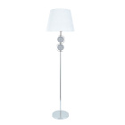 Floor Lamp HONDURAS 1xE14 H.157,6xD.38cm Beije/Chrome