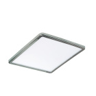 Downlight PROVIDENCIA square 1x8W LED 586lm 5500K L.11,8xW.11,8xH.1cm Aluminium Chrome