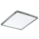 Downlight PROVIDENCIA square 1x8W LED 586lm 4000K L.11,8xW.11,8xH.1cm Chrome