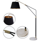 Floor Lamp ELVIRA 1xE27 L.140xW.45xH.183cm Black/Gold