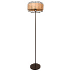 Floor lamp SOLANGE D.35xA.156cm 1xE27 in Rattan