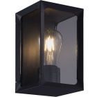 Wall Lamp CRIZ IP44 1xE27 L.12,3xW.14xH.20,7cm Black