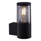 Wall Lamp EGA IP65 1xE27 L.9xW.14,1xH.21cm Aluminium+PC Black