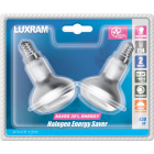 Light Bulb 2x E14 (thin) R50 ENERGY SAVER Dimmable 28W 3000K 430cd 30°-D