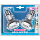 Light Bulb 2x E27 (thick) R63 ENERGY SAVER Dimmable 42W 3000K 960cd 30°-D