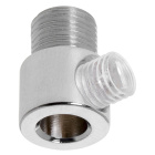 Ring cord grip with with 7mm long male threaded fixing M10x1, in chrome brass (WG7 CRO)