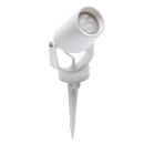 Spike Luminaire TOMMY 1xGU10 6W CCT (2colors) switch IP66 L.12,2xW.13,5xH.31cm white resin