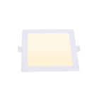 Downlight INTEGO 2.0 PC square 6W LED 600lm 3000K 120° L.12,5xW.12,5xH.2,5cm White