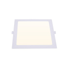 Downlight INTEGO 2.0 PC square 12W LED 1200lm 4000K 120° L.17,5xW.17,5xH.2,5cm White
