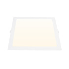 Downlight INTEGO 2.0 PC square 18W LED 1850lm 4000K 120° L.22,5xW.22,5xH.2,5cm White