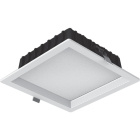 Downlight INTEGO PRO square 1x32W LED 1880lm 6400K 120° L.22xW.22xH.0,5cm White