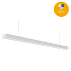 Ceiling/Suspending Light LineX OFFICE 120cm 1x40W LED CCT 3000/4000/6400K L.118xW.7xH.Reg.cm White