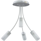 Ceiling Lamp DORES 4xG9 H.38xD.40cm Grey/Chrome