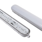 Waterproof Lamp LINESTRA X2 60cm IP65 1x12W LED 1200lm 6400K 130° L.60xW.7,6xH.6,7cm Grey