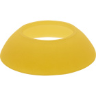 Cristal ALESKA redondo amarillo D.16xAlt.4,5cm para suspensión