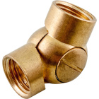 Female brass swivel, D.1,9-3,8cm, M10x2 (GIRO SN6*A)