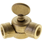 Female Brass Swivel
w/Rachet Grip / Swivel With Teeth and Key Alt.4,1xD.2,2-4,2cm, M10x2