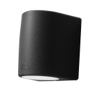 Wall Lamp MARTA 2xGX53 10W CCT (3colors) switch IP55 L.16,4xW.14,5xH.19,2cm black resin