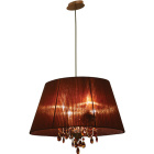 Ceiling Lamp OLÍMPIA small 4xE14 L.56xW.36xH.Reg.cm Brown/Copper