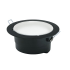 Downlight TERESA 1xGX53 IP66 An.6,9xD.16cm resina negra