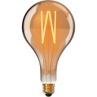 Light Bulb E27 (thick) Tear CLASSIC DECOLED Dimmable D380 8W 1800K 630lm Amber-A