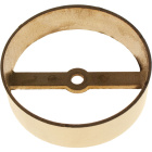 Box hoop  Alt.2,5xD.10cm without side holes , in raw brass