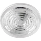 Glass lens for round LED module with 40º degrees