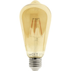 Light Bulb E27 (thick) JADIR LED 4W 2200K 200lm 270°Amber-A+