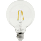 Light Bulb E27 (thick) Globe JOBIM LED D95 4W 2700K 200lm Transparent-A+