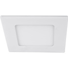 Downlight EURO square 1x8W LED 418lm 6400K L.12xW.12xH.0,2cm White