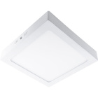Plafond PESETA square 1x18W LED 1260lm 4000K 120° L.22xW.22xH.3,5cm White