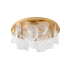 Ceiling Lamp CLAIRE 160W LED H.32.xD.70cm Gold