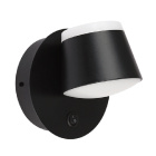 Wall Lamp MYRIAM 10W LED 625lm 3000K L.12xW.12,8xH.12cm Black