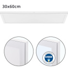 Surface Mounted Panel VOLTAIRE 30x60 36W LED 2880lm 6400K 120° W.60xW.30xH.2,3cm White