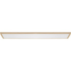 Surface Mounted Panel TOLSTOI 30x120 1x72W LED 5760lm 6400K 120° L.120xW.30xH.2,3cm Gold