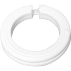 Plastic E14 shade adapter ring for lampshades fitting E27 0,7xD.4,3cm