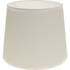 Lampshade CIPRIOTA round & conic fabric PVC802 with fitting E27 H.20xD.25cm Beije
