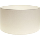 Lampshade CIPRIOTA round fabric PVC8886 with fitting E27 H.22xD.40cm Natural (Raw)