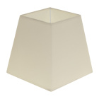 Lampshade CIPRIOTA square prism fabric PVC802 with fitting E27 L.15xW.15xH.14,5cm Beije