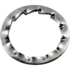 Metal knurled washer D.20,5x1mm, hole 13,2mm