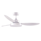 Ceiling fan DC TULUM white, 3 blades, 25W LED 3000|4000|6000K, H.39xD.120cm
