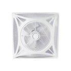 Recessed ceiling fan AC PANEL white, 3 blades, H.59,8x59,8cm