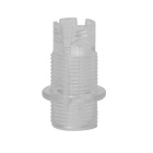 Cord grip for round cables w/male threaded fixing M13x1, in transparent policarbonate