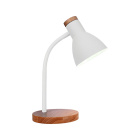 Table Lamp ARGOS 1xE27 L.14xW.25xH.42cm White/Wood